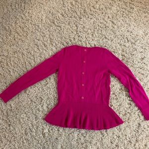 Lilly Pulitzer Pink Sweater w Button Detailing!
